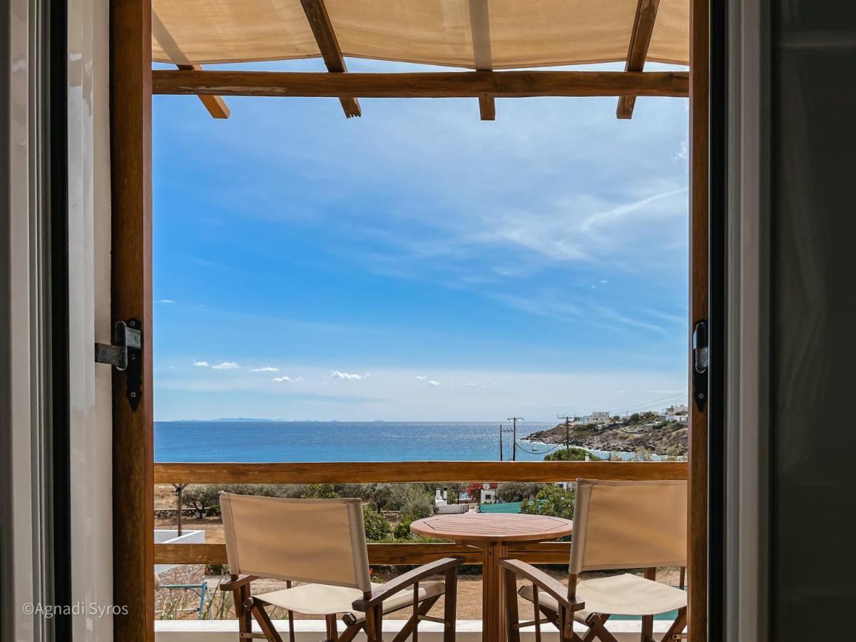 Agnadi Syros Beachfront Studios & Rooms Megas Gialos - Nites Luaran gambar