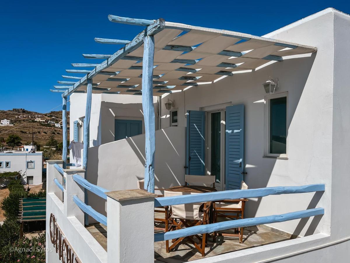 Agnadi Syros Beachfront Studios & Rooms Megas Gialos - Nites Luaran gambar