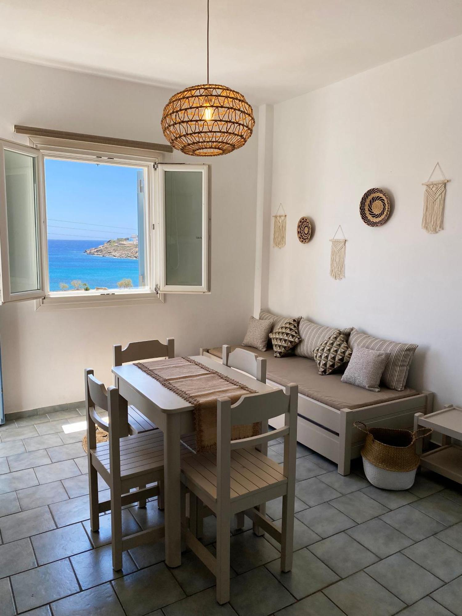 Agnadi Syros Beachfront Studios & Rooms Megas Gialos - Nites Luaran gambar